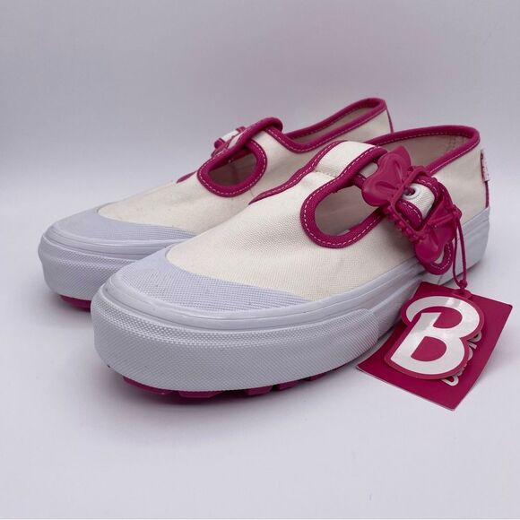 Vans x Barbie Style 93 DX Mary Jane Skate Women's Shoe | Size:  6.5 - Picture 7 of 15